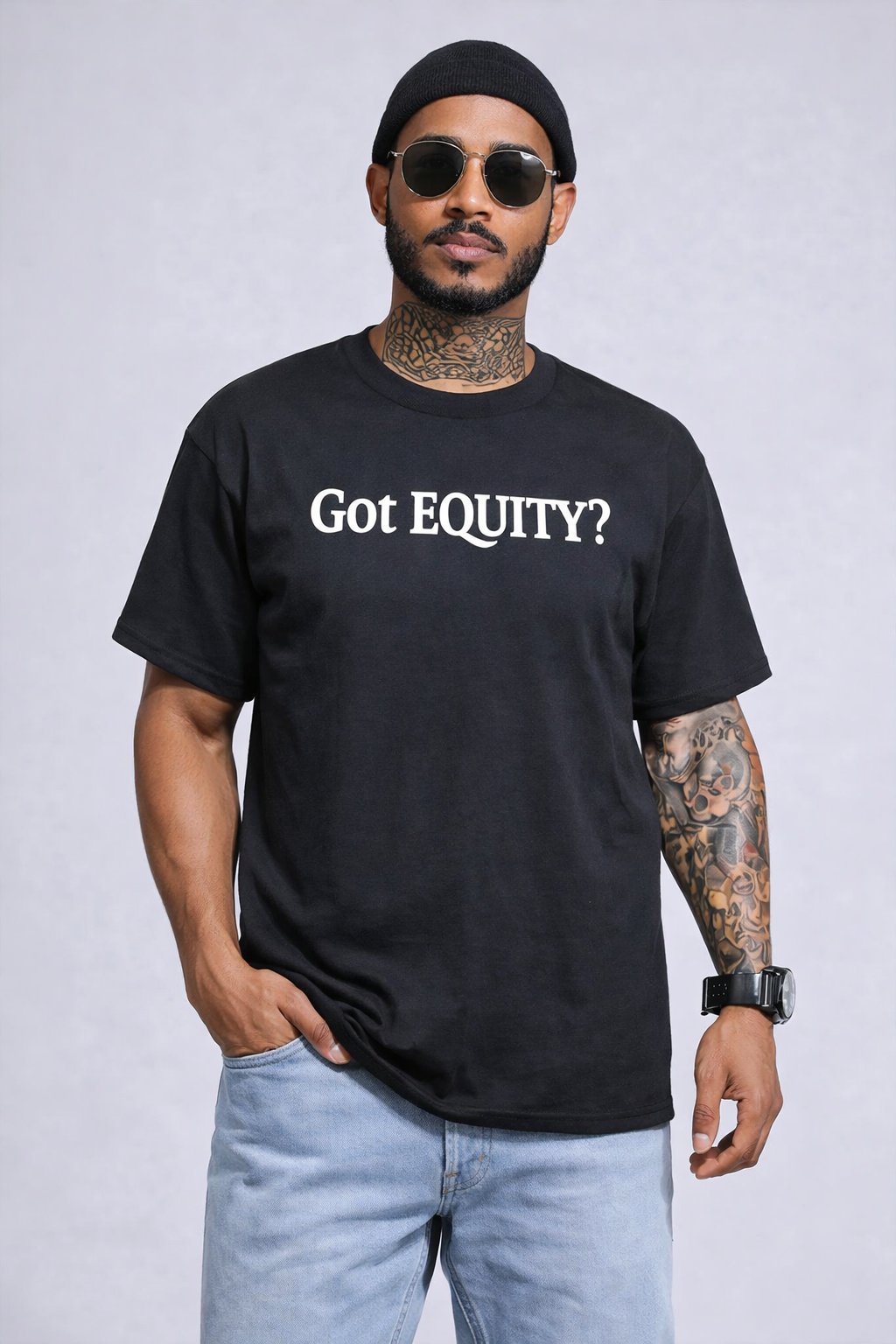 Equity Graphic Tee | Men's Casual T-Shirt | Fits Size S/M