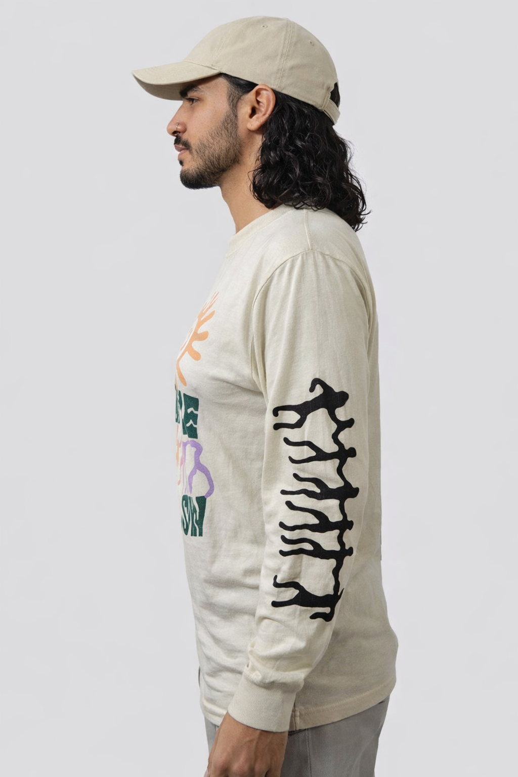 Men's Vintage Long Sleeve Tee - XSMALL