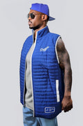 Men's Zip Up Dodger Vest - MEDIUM