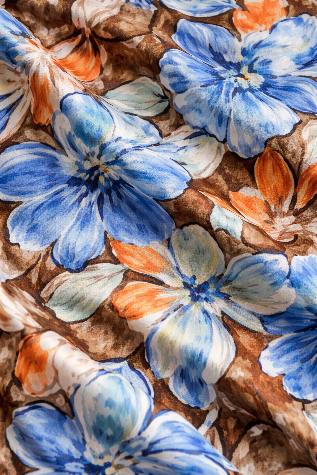 Vintage 90s Colorful Floral Blouse | MEDIUM