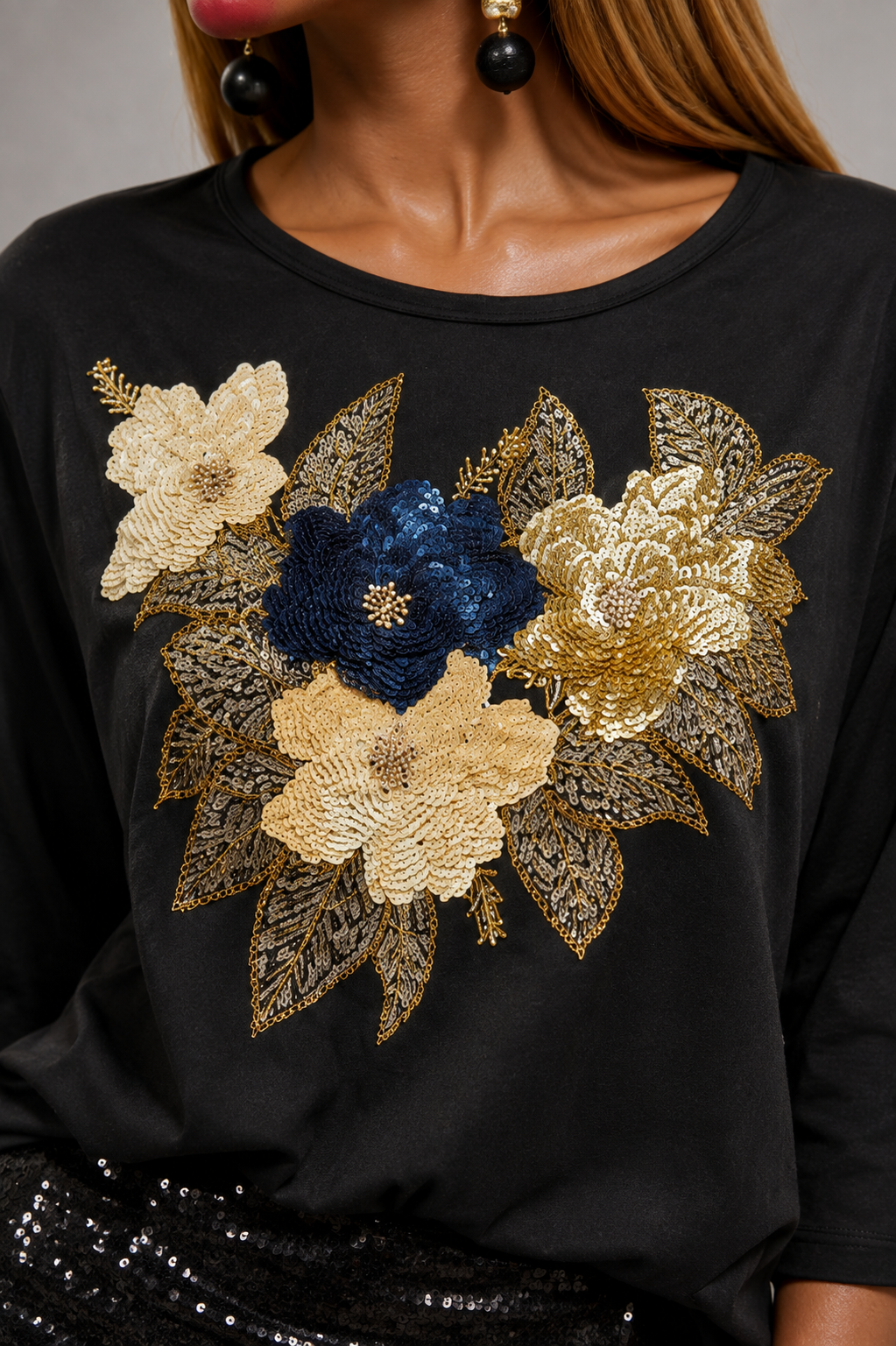 sequins top