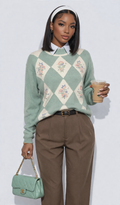 argyle sweater