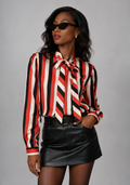 striped blouse
