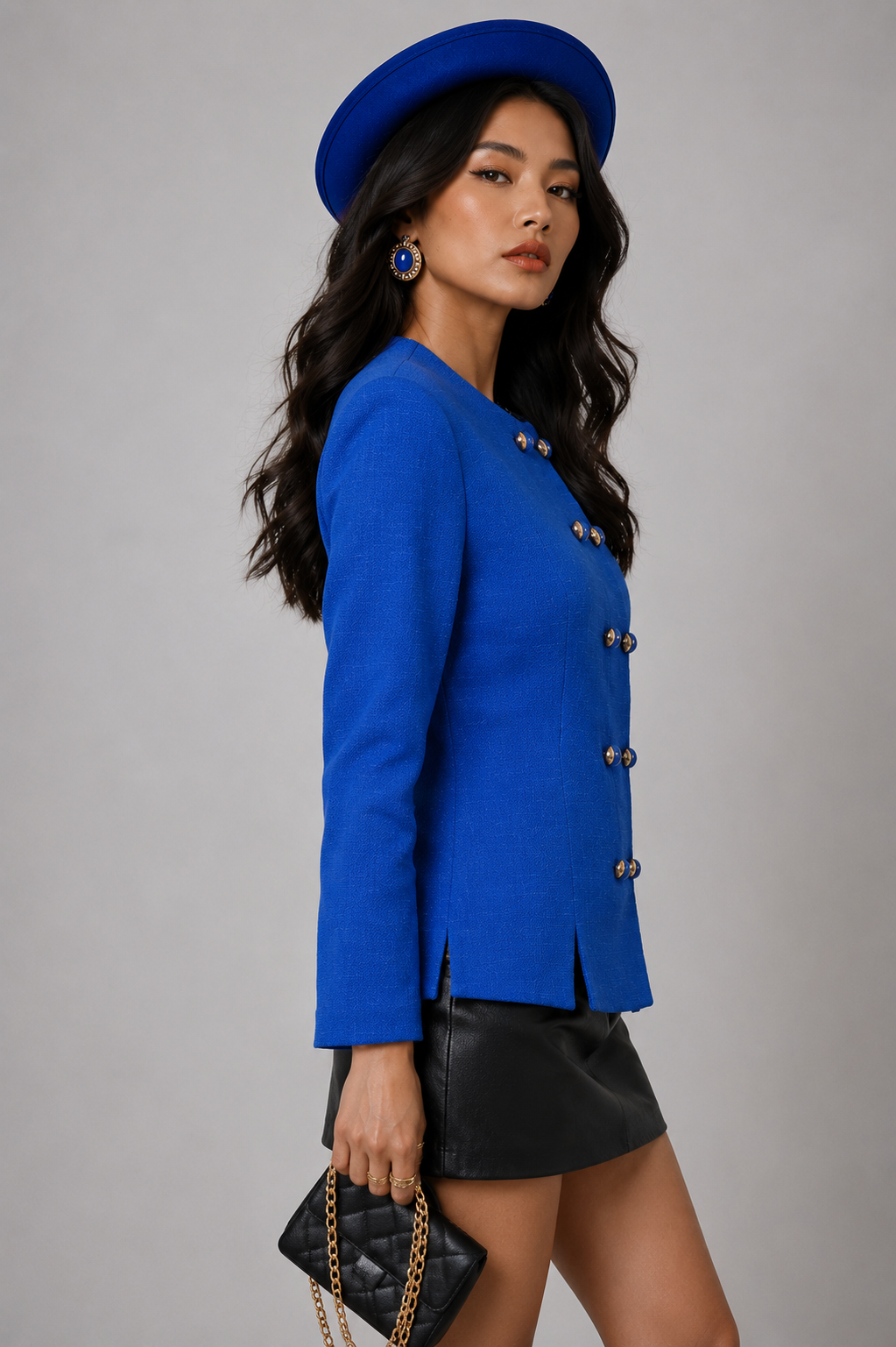 royal blue jacket