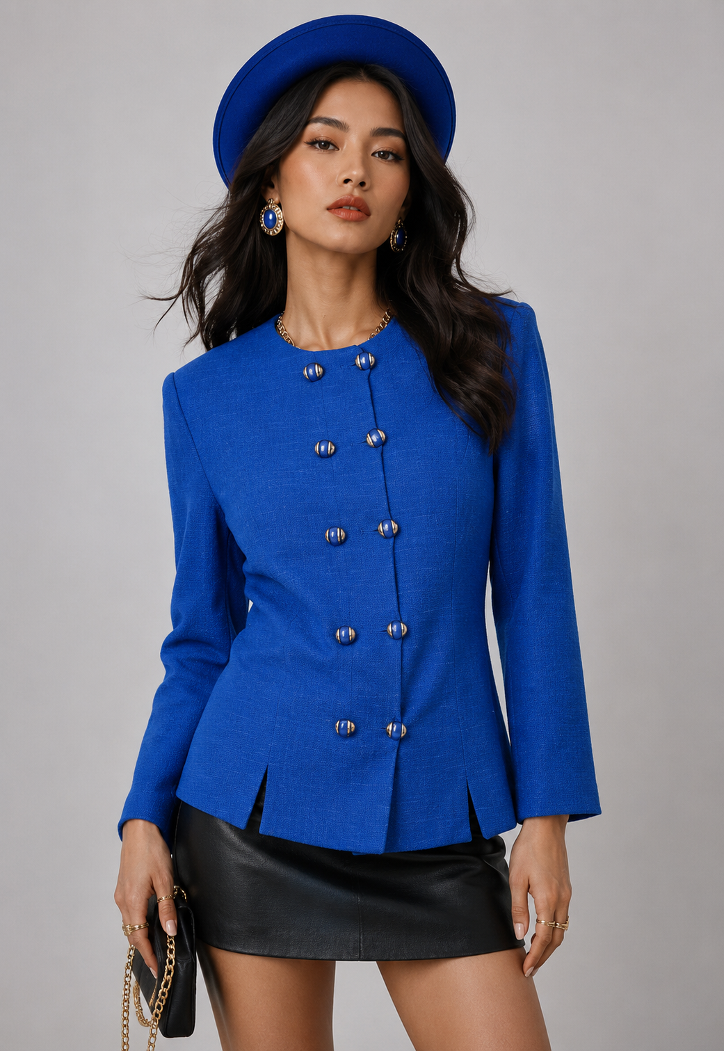 royal blue jacket