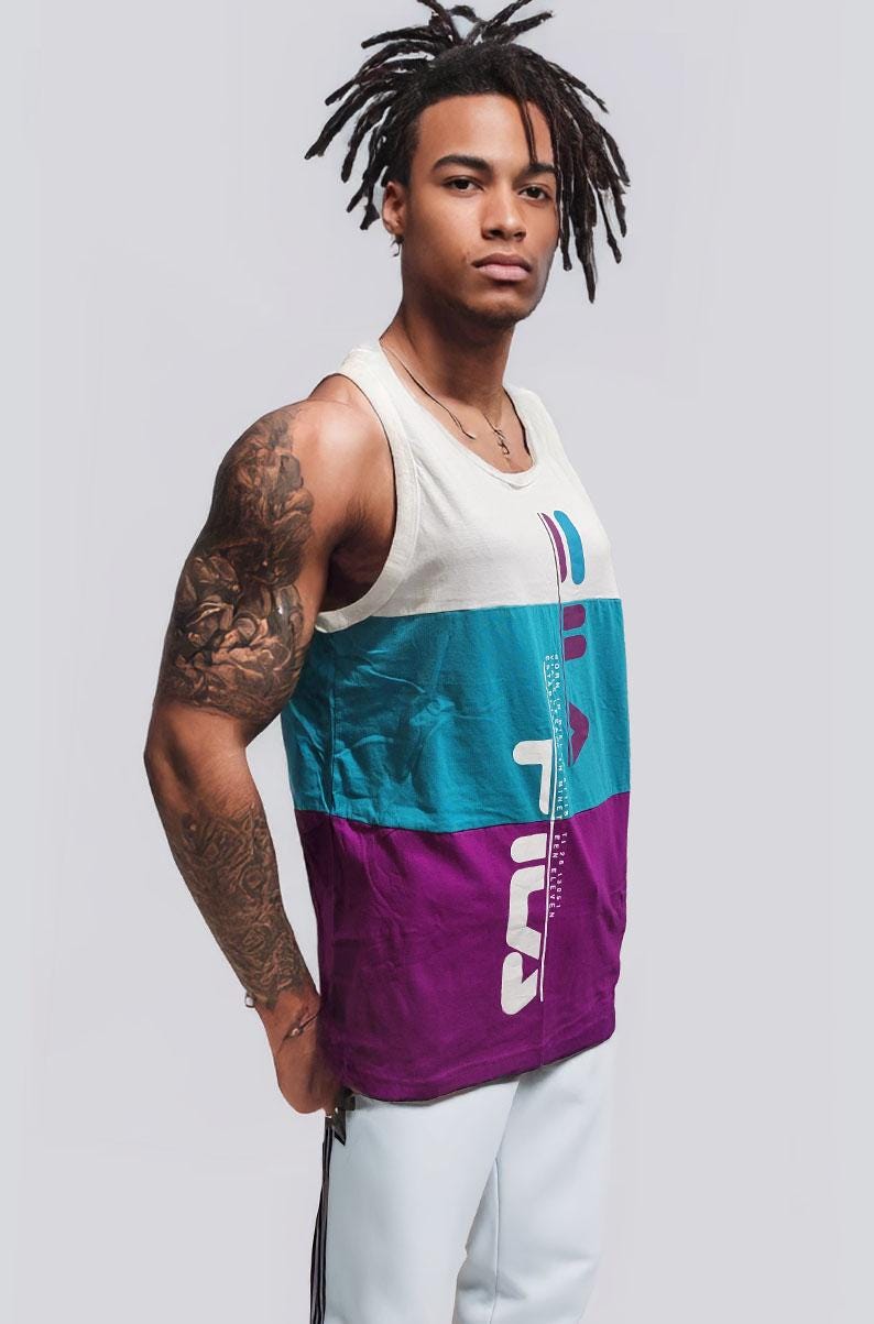 Men's FILA Tank Top - MEDIUM