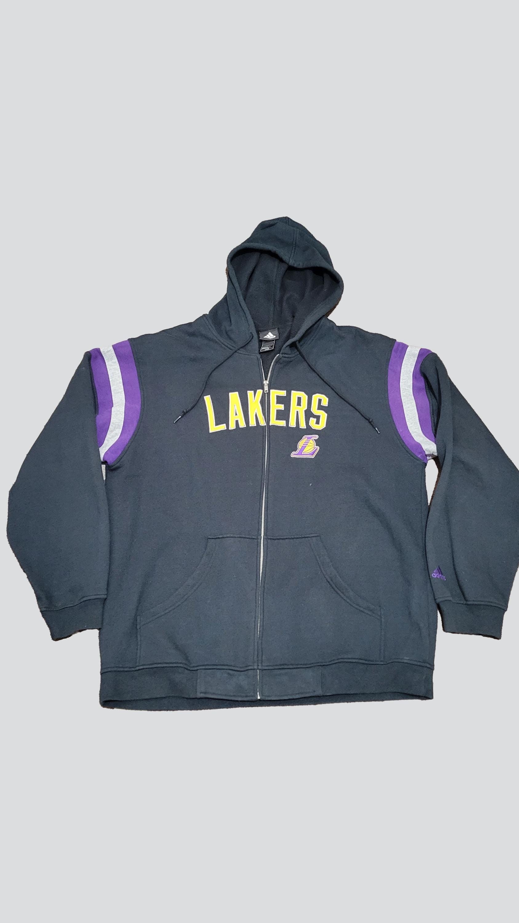 Men's Vintage Lakers Hoodie - LARGE