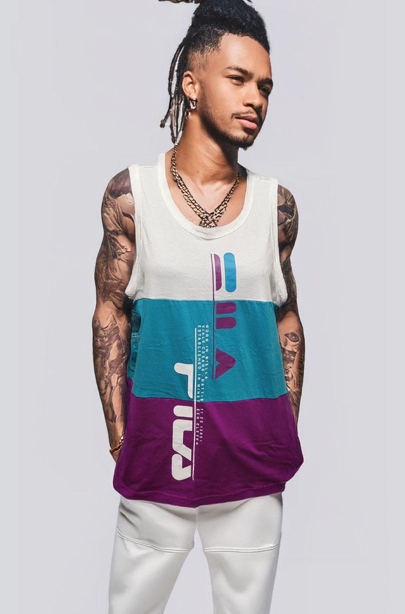 Men's FILA Tank Top - MEDIUM