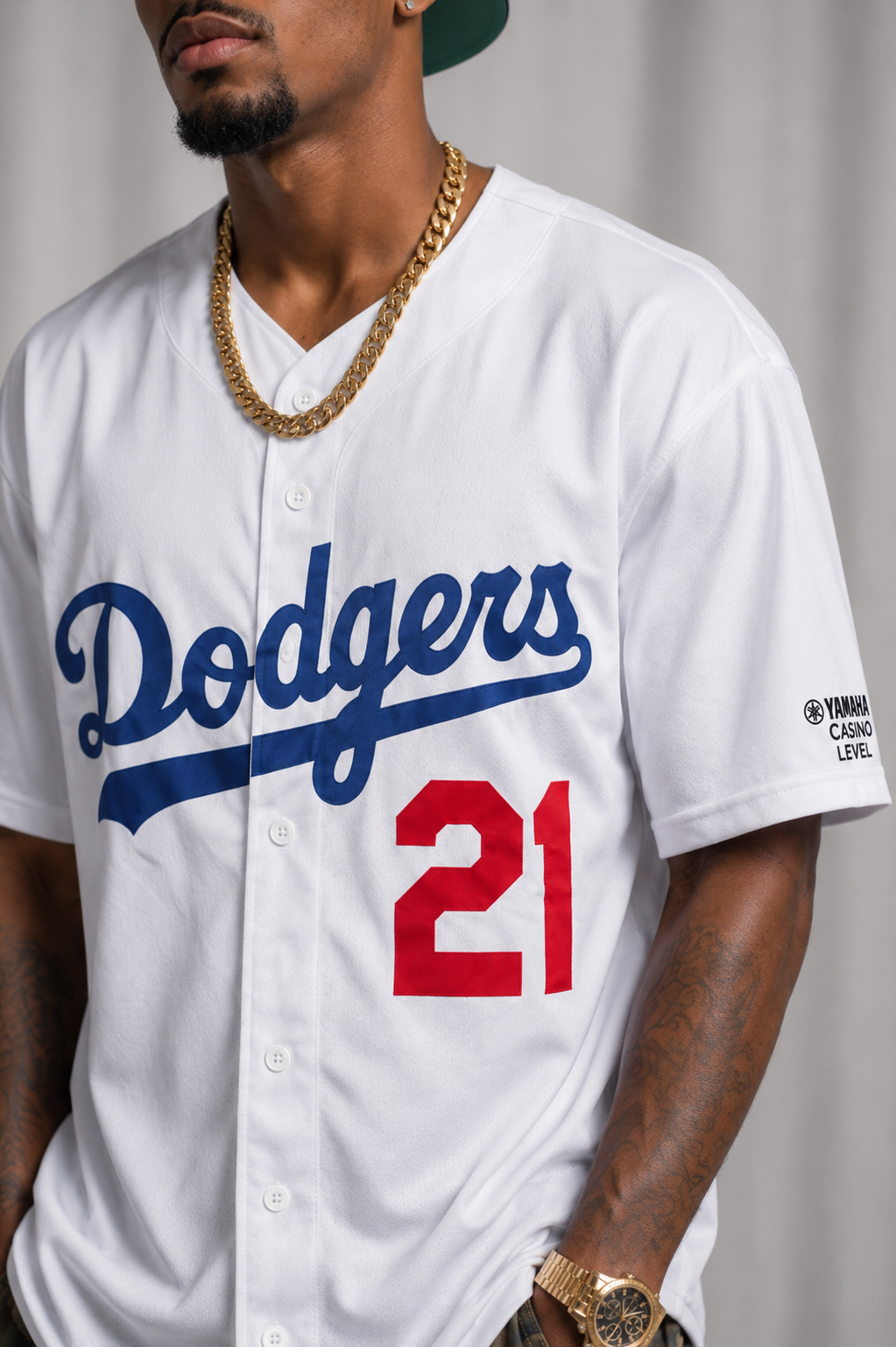 Los Angeles Dodgers #21 Walker Buehler White Blue MLB Baseball Jersey XL