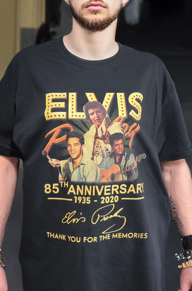 Vintage Elvis Anniversary T-shirt | Retro Elvis Shirt | X-LARGE